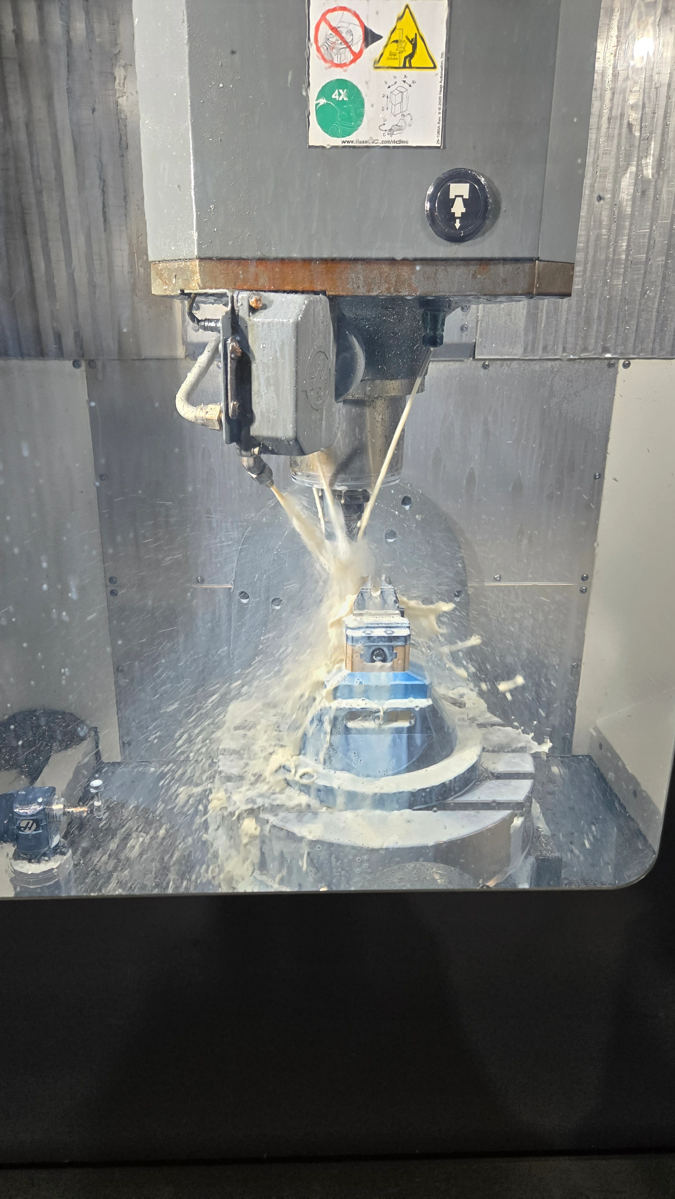 Precision machining process