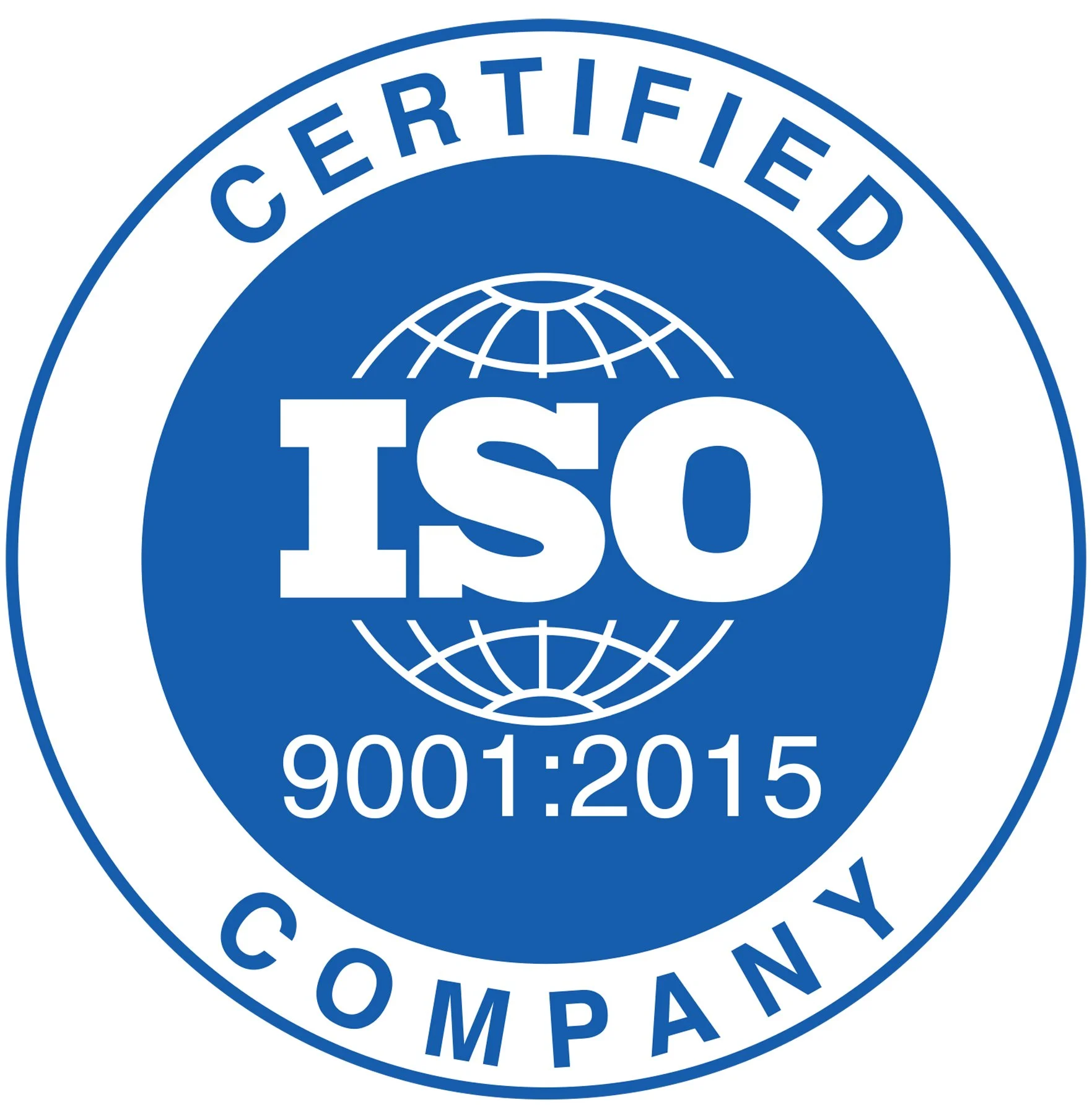 ISO 9001:2015 certified